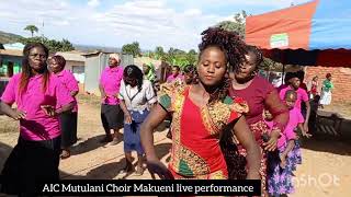 AIC MUTULANI CHOIR MAKUENI LIVE PERFORMANCE [upl. by Tabbatha]