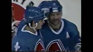 Nordiques vs Penguins 2121995 [upl. by Airakaz830]