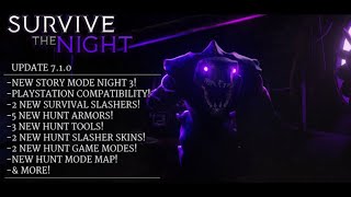 ALL NEW UPDATES AND CHANGES Roblox Survive The Night [upl. by Urquhart]