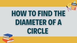 Find the diameter of a circle whose radius is 6 cm diameter circle [upl. by Meagan]