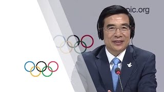 IOC and Beijing 2022 Host City Joint Press Conference [upl. by Amo]