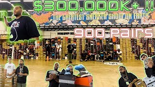 The most money ever spent at Sneakercon Buying over 900 pairs and spending more than 300000 [upl. by Asyram579]