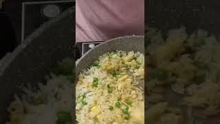 Fakeaway Egg Fried Rice delicious chineseathome fakeaway [upl. by Seuqcaj]