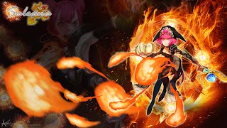 OP Rolling Lava  PostPatch Saleana Skill Rotation  STG 26  God Game Dragon Nest [upl. by Biles]