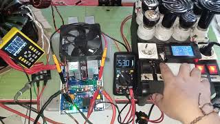 Test Uji Inverter Low Frekuensi 8 MOSFET DC To AC 220v Frequency psw  241017R93DFSXQ [upl. by Shamrao279]