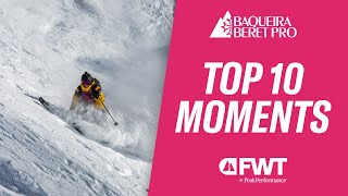 Top 10 Moments I Freeride World Tour Baqueira Beret [upl. by Atal979]