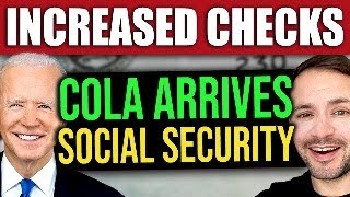 First INCREASED Checks Arriving for Social Security COLA 2024 [upl. by Eniroc130]