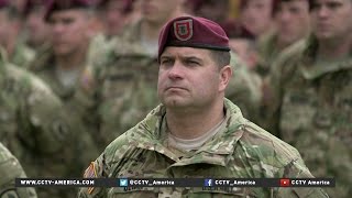 Ukraine welcomes joint military exercises with US [upl. by Dehlia]