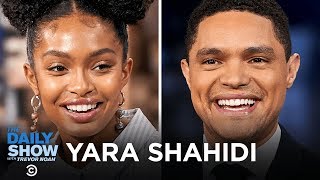 Yara Shahidi  Living Her Fullest Life Through Her Character on “Grownish”  The Daily Show [upl. by Auqinihs979]