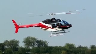 How to Startup amp Take Off a Bell 206 Helicopter [upl. by Rasec708]