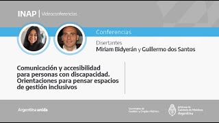 Comunicación y accesibilidad para personas con discapacidad [upl. by Tabber779]