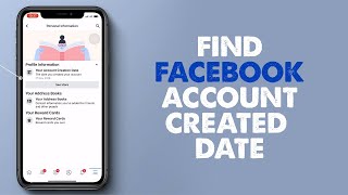 How to find Facebook Account Created Date [upl. by Alon333]