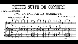 Samuel ColeridgeTaylor  Petite Suite de Concert Op77 [upl. by Marven693]