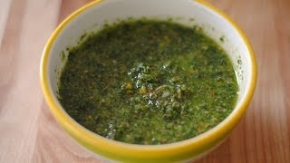 CHIMICHURRI RECIPE  How To Make Chimichurri Sauce  SyS [upl. by Fenny]