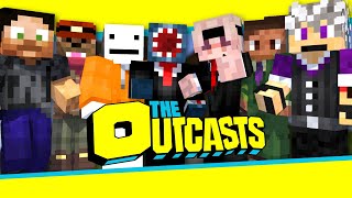 Outcasts 2 Episode 1 Launch Day Full Netherite Gear Starter House [upl. by Michelina]