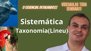 Sistemática  Taxonomia e classificação biológica de Lineu [upl. by Noguchi]