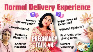 My Normal Delivery 🤱 experience with 10 hrs Labour Pain 😭 amp Pregnancy Journey Posterior placenta [upl. by Straub]