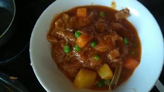 How to Cook BISAYA MECHADO KARNERO  Filipino Lamb Stew [upl. by Kayley]