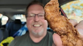 New KFC Original Recipe Chicken Tender Review [upl. by Trawets]