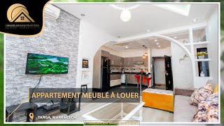 Appartement meublé à louer 50m² Rez de chaussée Targa Marrakech [upl. by Dilly]