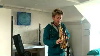 JJ Wilde Soprano Sax Playing Tango by kenny G [upl. by Schiffman]