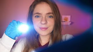 ASMR Cranial Nerve Exam BUT You Can Close Your Eyes 😌 Doctor roleplay for sleep 💤 [upl. by Dazhahs]