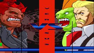 Street fighter alpha 3 max dramatic battle 15 [upl. by Eladnor]