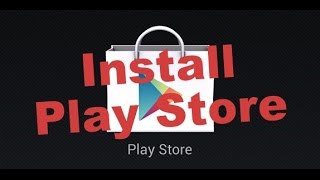 How To Install  Restore Play Store On Any Android Device Needs ROOT [upl. by Vish]