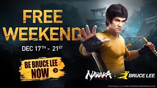 quotBRUCE LEE 💥 and NARAKA BLADEPOINTquot Free to play 14 december [upl. by Adehsar446]