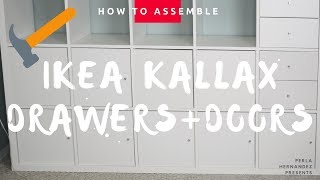 How to Assemble Kallax Drawers [upl. by Mena164]