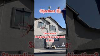 Sales 101 Tutorial  Do THIS when objection handling  new salespeople sales salestraining shorts [upl. by Llert]