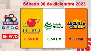 Lotería Nacional LEIDSA y Anguilla Lottery en Vivo 📺│Sábado 30 de diciembre 2023 855 PM [upl. by Anabelle332]