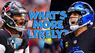 What’s More Likely Rich Eisen Talks Lions Texans 49ers Bucs Chiefs Jets Cowboys Bears amp More [upl. by Asserrac]