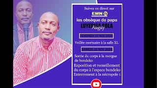 Page Noire  Veillé Mortuaire De Papa Luyedisa Sola Auguy [upl. by Alba]