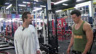 DTP BICEPS AND TRICEPS WORKOUT WITH KRIS GETHIN [upl. by Amathiste]