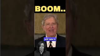 Sen Kennedy Calls Out Kamala Harris For Sending Money To Lebanon [upl. by Eldwen]