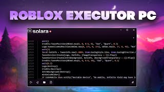 WORKING HOW TO USE SOLARA ON ROBLOX ROBLOX ANTICHEAT BYPASS FREE [upl. by Estrella326]