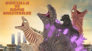 Godzilla vs Kong  Multiverse Part 3  Shin Godzilla vs King Kong Peter Jacksons [upl. by Elacim]