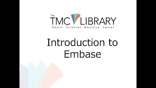 Introduction to Embase [upl. by Lasky147]