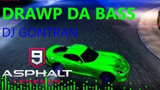 DJ GONTRAN quotDrawp Da Bassquot Asphalt 9 Music Video [upl. by Otsuj]