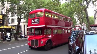 London Buses 2024Tower Hill amp Aldwych with Arriva Go Ahead Metroline amp Stagecoach [upl. by Joyann]