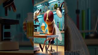 Fruit Flies Get Drunk Like Humans Do brainjoose fruitflyfacts weirdscience shorts [upl. by Dryfoos]