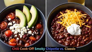 Chili CookOff Smoky Chipotle vs Classic [upl. by Aesoh]