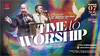 Time to Worship  Kamis 07 November 2024  GPdI Elohim Sidoarjo [upl. by Gagnon935]