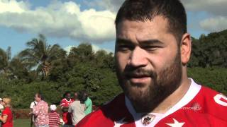 Haloti Ngata  Hawaii Sports Profile [upl. by Ynottirb]