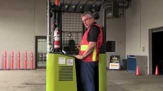 Introduction to Narrow Aisle Reach Forklifts [upl. by Notniuq625]