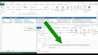Excel på norsk Epostlinker  sende epost rett fra regnearket [upl. by Ritchie]
