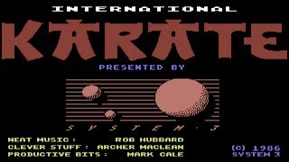 International Karate Saga C64 GERMAN IK amp IK [upl. by Maryanne955]