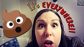 Baby Blowout Poop Explosion  Mommy Rant Vlog Help [upl. by Ruvolo896]