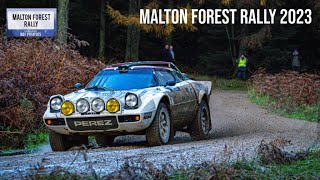 Malton Forest Rally 2023  Action Highlights amp Mud HD [upl. by Atsylac]